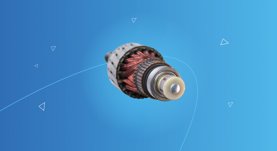 Pièce (stator) nécessitant une fermeture d'aimant étanche réalisée avec la soudure laser